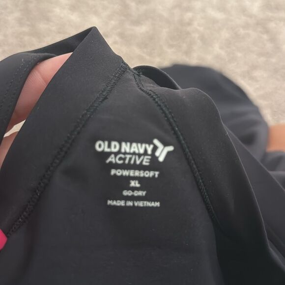 Old navy active PowerSoft! One piece with biker shorts - built in bra - XL - Picture 5 of 5